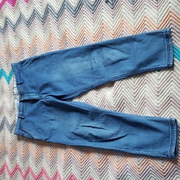 🚨Pull&Bear men's cropped denim pant 32us cotton - Picture 1 of 10